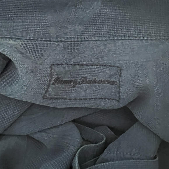 Tommy Bahama Silk Shirt Large - Picture 3 of 4